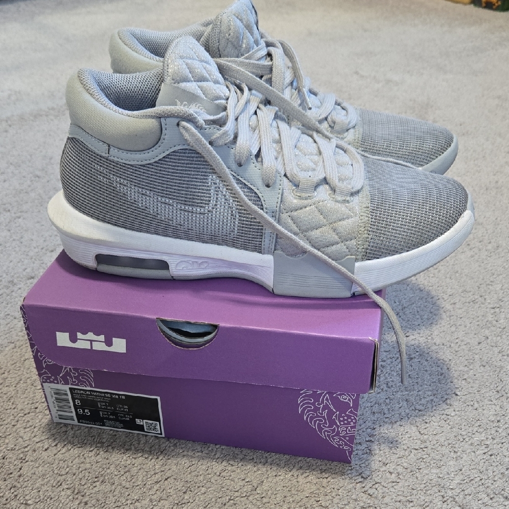 Lebron Witness VIII TB gray Size 8